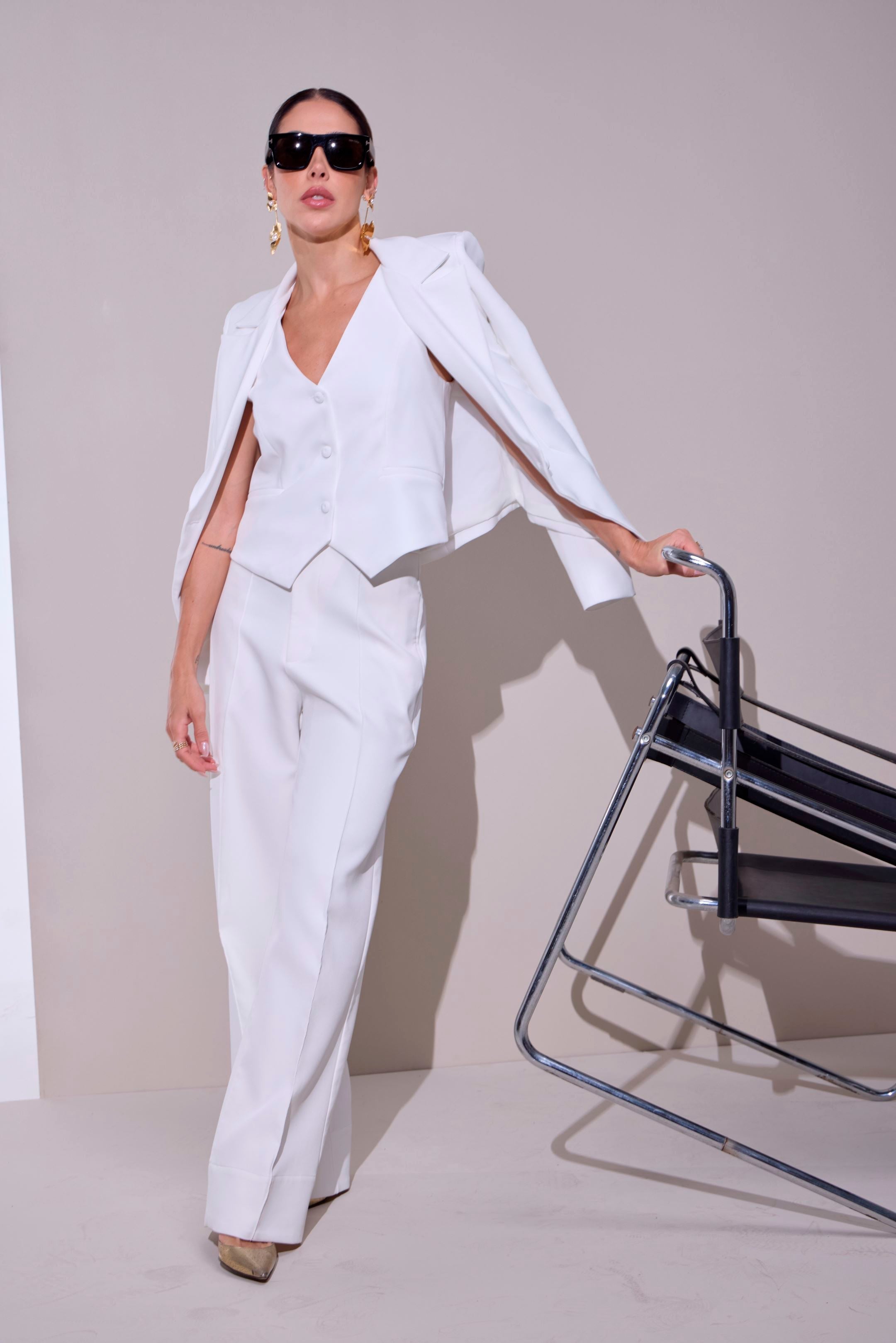 Calça Joana Off White