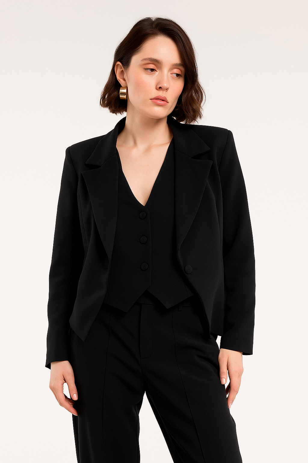 Blazer Marina Preto